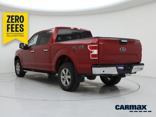 Red 2020 Ford F-150 XLT