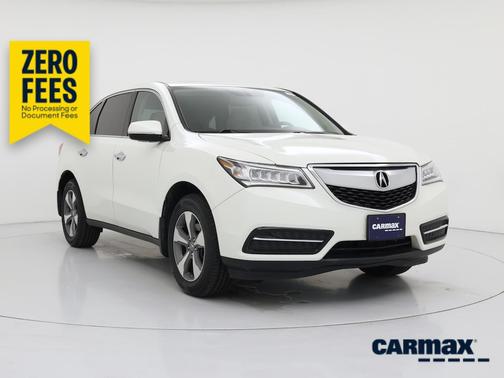 White 2015 Acura MDX