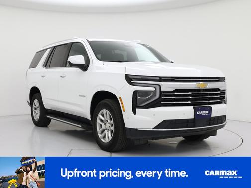 White 2025 Chevrolet Tahoe LT