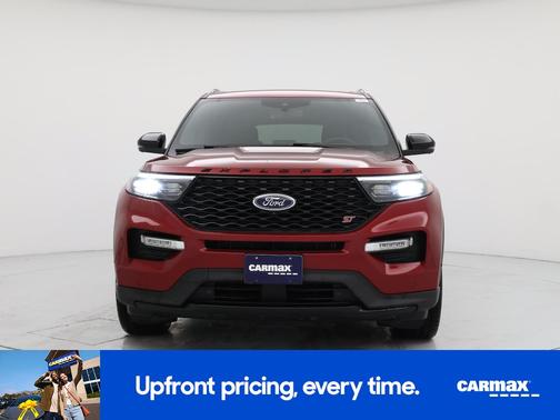 Red 2020 Ford Explorer ST