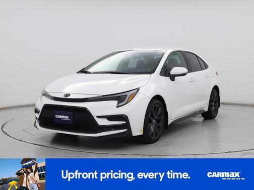 White 2023 Toyota Corolla SE