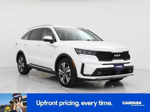 White 2024 Kia Sorento Hybrid SX Prestige