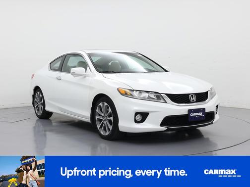 White 2014 Honda Accord EX-L