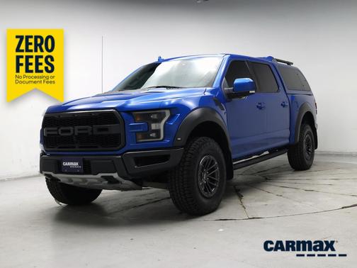 Blue 2020 Ford F-150 Raptor