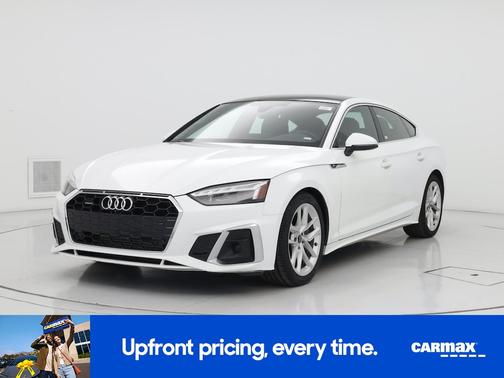White 2024 Audi A5 Sportback S-Line Premium Plus