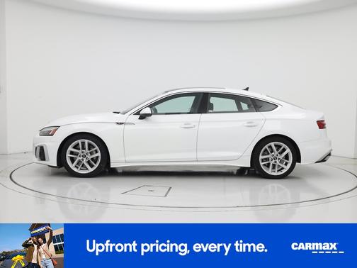 White 2024 Audi A5 Sportback S-Line Premium Plus