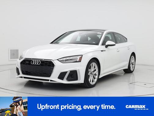 White 2024 Audi A5 Sportback S-Line Premium Plus