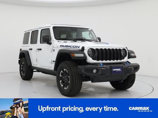 White 2024 Jeep Wrangler 4xe Rubicon