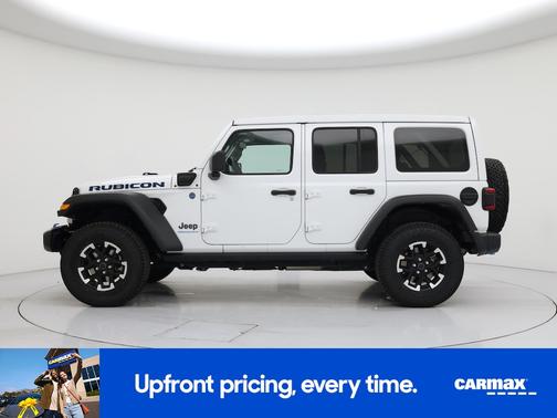 White 2024 Jeep Wrangler 4xe Rubicon