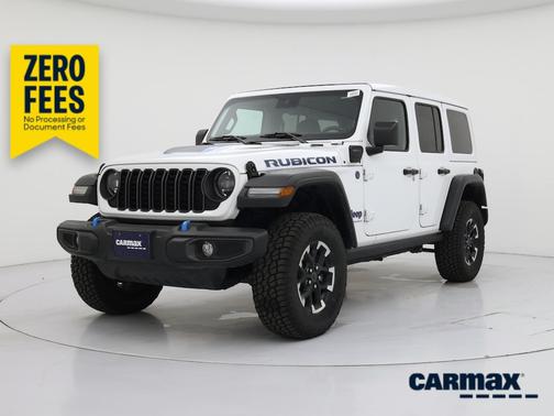 White 2024 Jeep Wrangler 4xe Rubicon