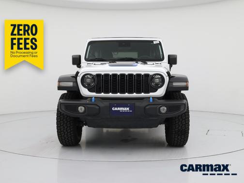 White 2024 Jeep Wrangler 4xe Rubicon