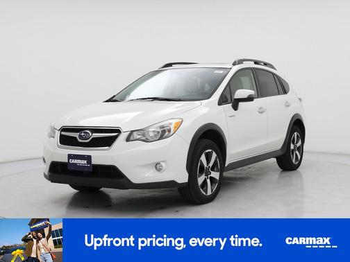 White 2015 Subaru XV Crosstrek Hybrid Touring