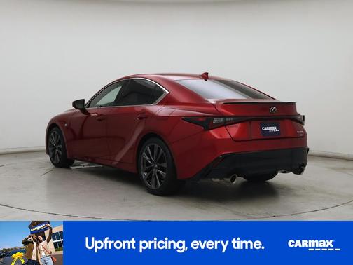 Red 2022 Lexus IS 350 F-Sport
