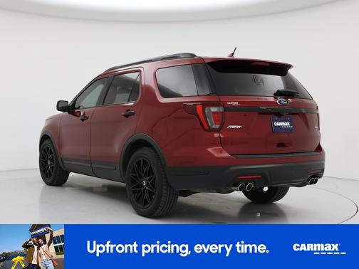 Red 2019 Ford Explorer Sport