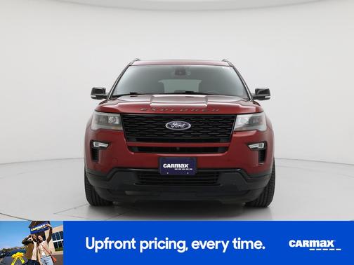 Red 2019 Ford Explorer Sport