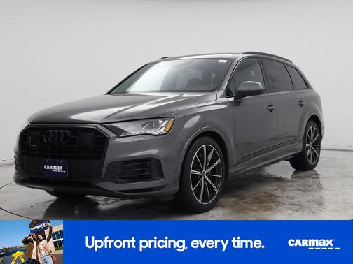 Gray 2021 Audi Q7 Prestige