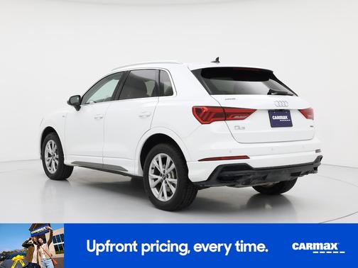 White 2022 Audi Q3 S-Line Premium