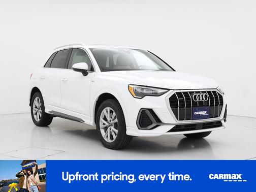 White 2022 Audi Q3 S-Line Premium