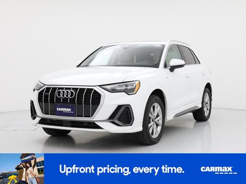 White 2022 Audi Q3 S-Line Premium