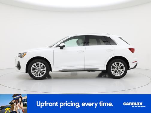 White 2022 Audi Q3 S-Line Premium