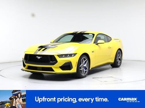 Yellow 2024 Ford Mustang GT Premium