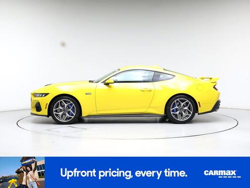 Yellow 2024 Ford Mustang GT Premium