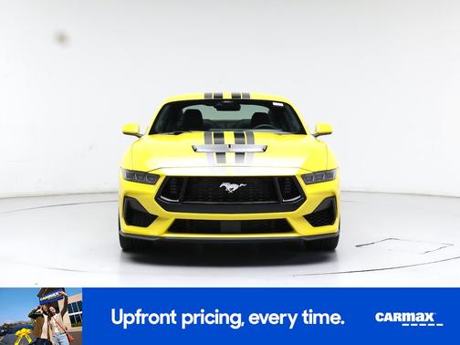 Yellow 2024 Ford Mustang GT Premium