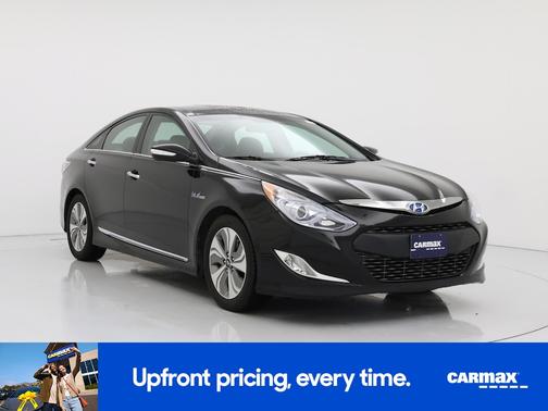 Black 2015 Hyundai SONATA Hybrid Limited