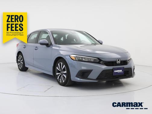 Blue 2024 Honda Civic EX