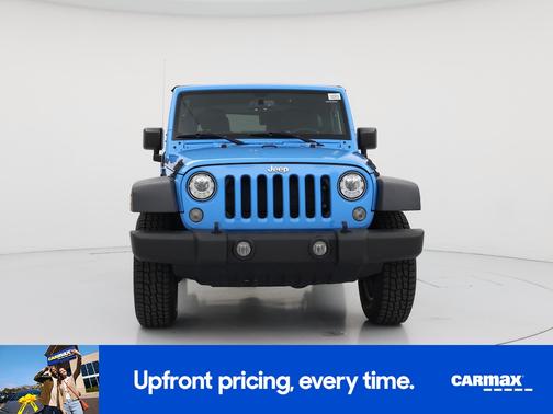 Blue 2017 Jeep Wrangler Rubicon