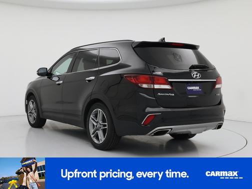 Black 2017 Hyundai SANTA FE SE Ultimate