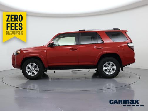 Red 2021 Toyota 4Runner SR5