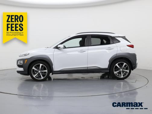 White 2021 Hyundai KONA Ultimate