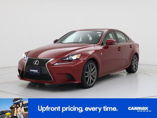 Burgundy 2015 Lexus IS 250