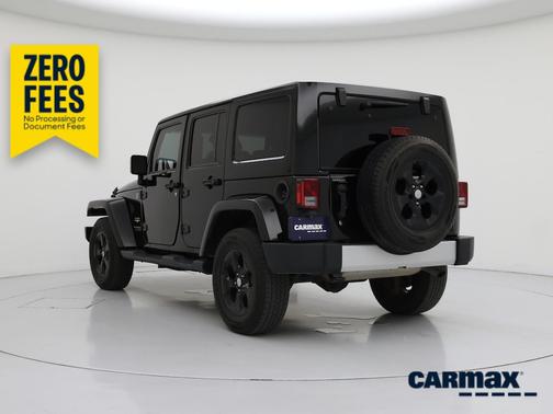 Black 2015 Jeep Wrangler Unlimited Sahara