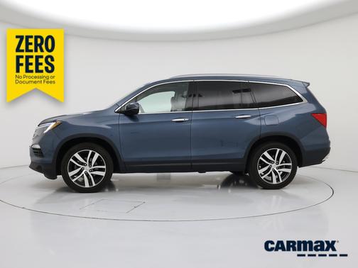 Blue 2017 Honda Pilot Elite