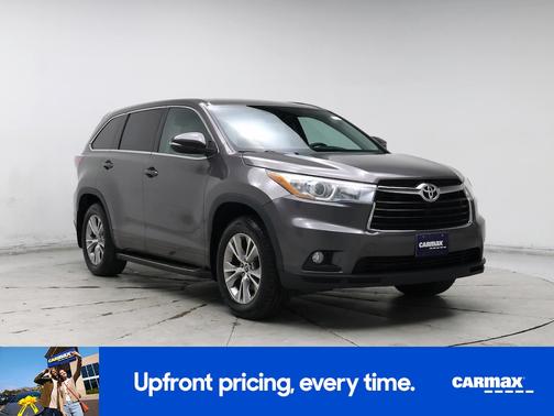 Gray 2016 Toyota Highlander LE Plus