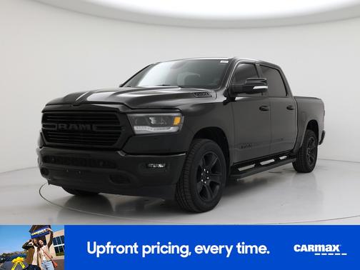 Black 2020 RAM 1500 Bighorn