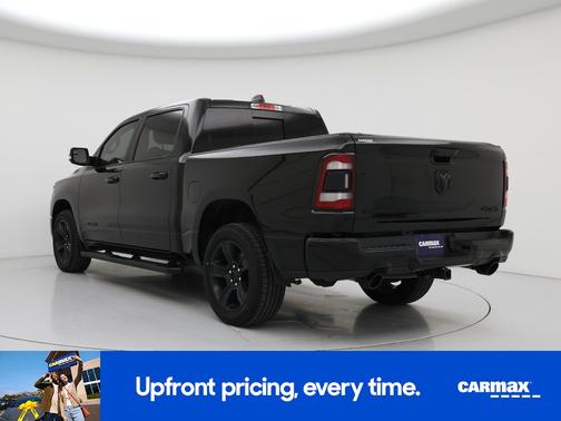 Black 2020 RAM 1500 Bighorn