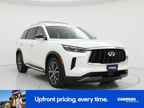 White 2025 INFINITI QX60 Sensory