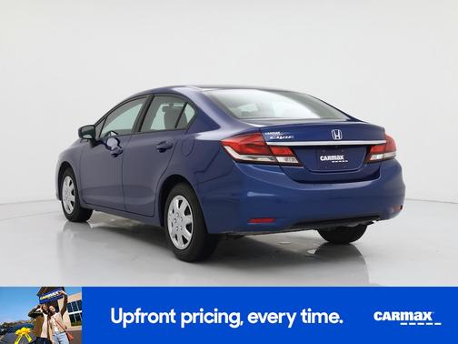Blue 2015 Honda Civic LX