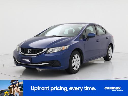 Blue 2015 Honda Civic LX
