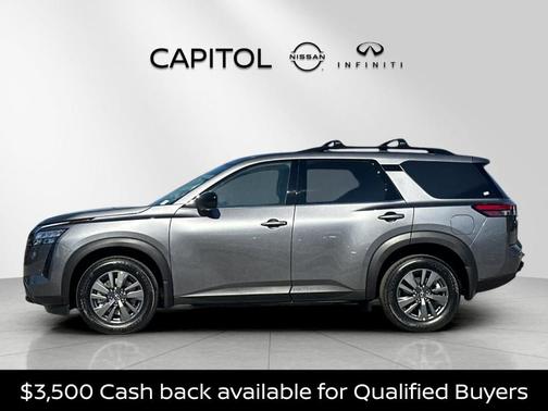 Gun Metallic 2026 Nissan Pathfinder SV