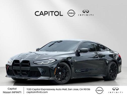 Black Sapphire Metallic 2024 BMW M4 Competition xDrive