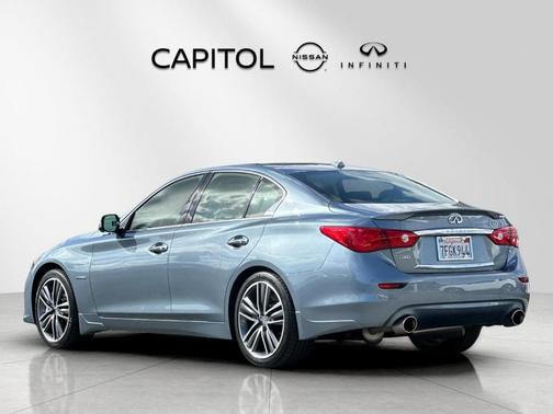 Hagane Blue 2014 INFINITI Q50 Hybrid Sport