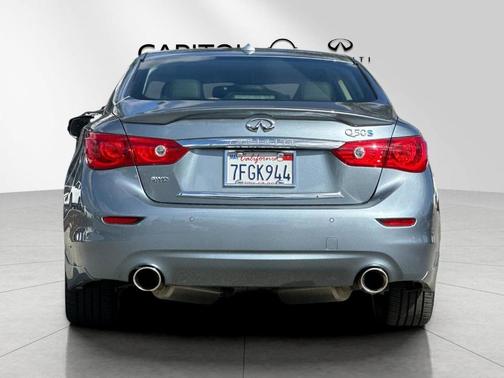 Hagane Blue 2014 INFINITI Q50 Hybrid Sport