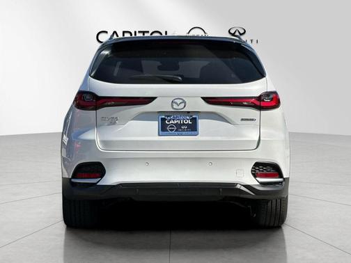 Rhodium White Premium 2025 Mazda CX-70 PHEV Premium Plus Package