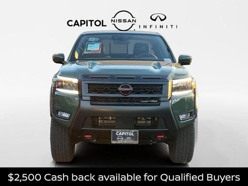 Green 2026 Nissan Frontier PRO-4X