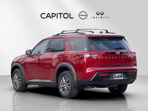 Scarlet Ember 2026 Nissan Pathfinder SV