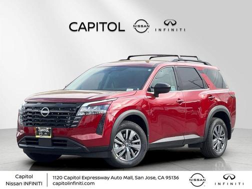 Scarlet Ember 2026 Nissan Pathfinder SV